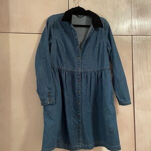 Eddie Bauer vintage denim dress size medium
